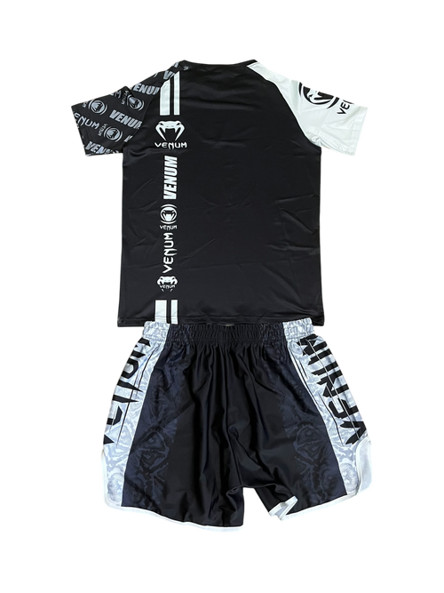 Rashguard екип Venum black and white